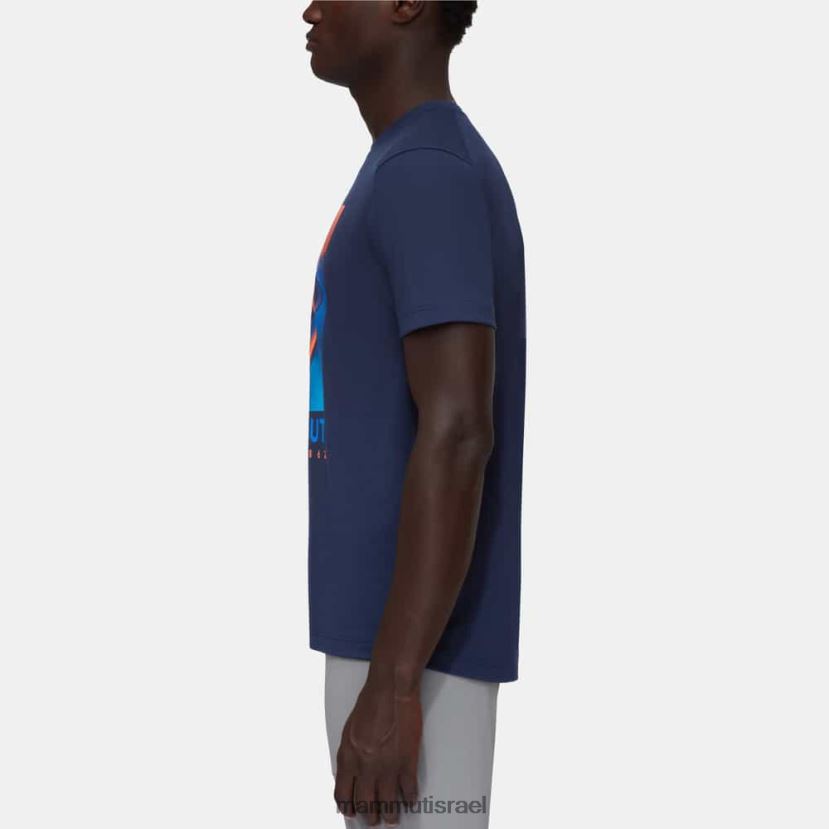 Mammut גברים חולצת טריקו של trovat TV0220877 הַלבָּשָׁה ימי