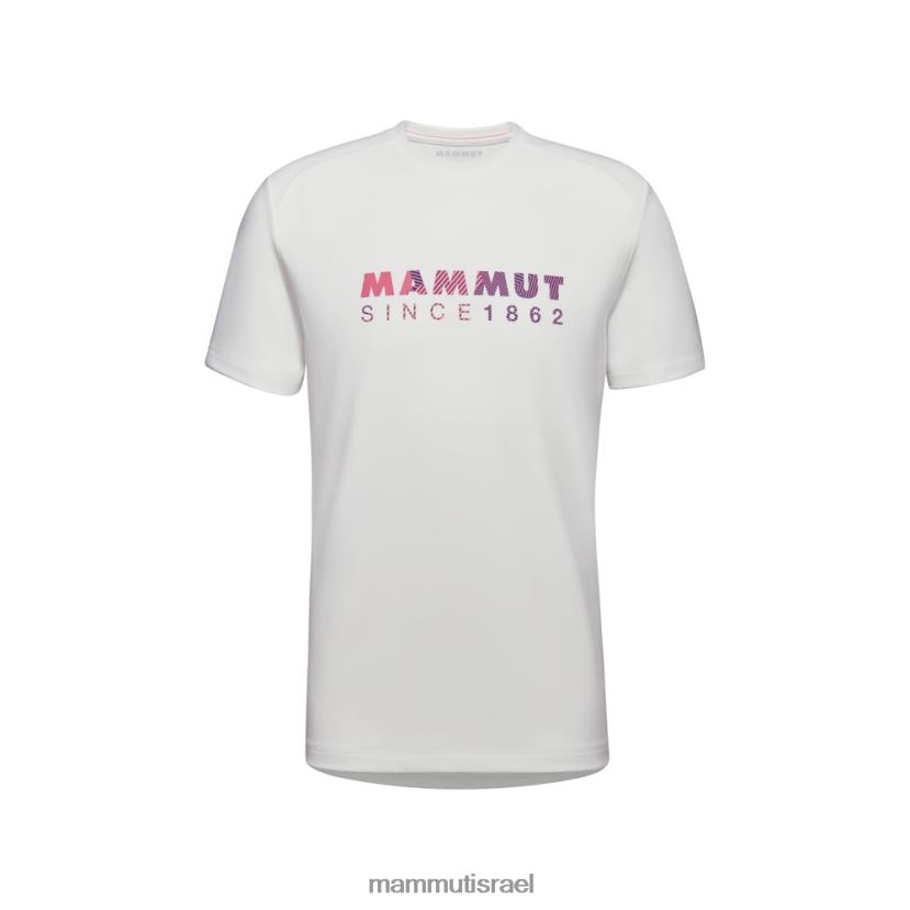 Mammut גברים לוגו של חולצת טריקו של trovat TV0220881 הַלבָּשָׁה צבע קרם