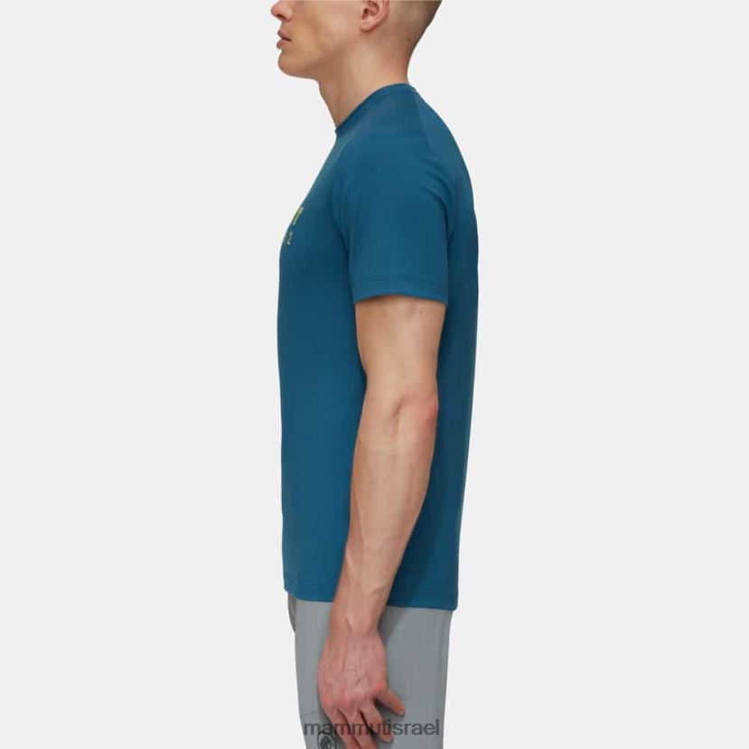 Mammut גברים לוגו של חולצת טריקו של trovat TV0220883 הַלבָּשָׁה קרח עמוק