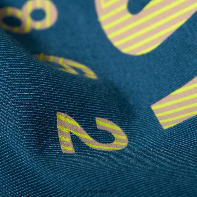 Mammut גברים לוגו של חולצת טריקו של trovat TV0220883 הַלבָּשָׁה קרח עמוק