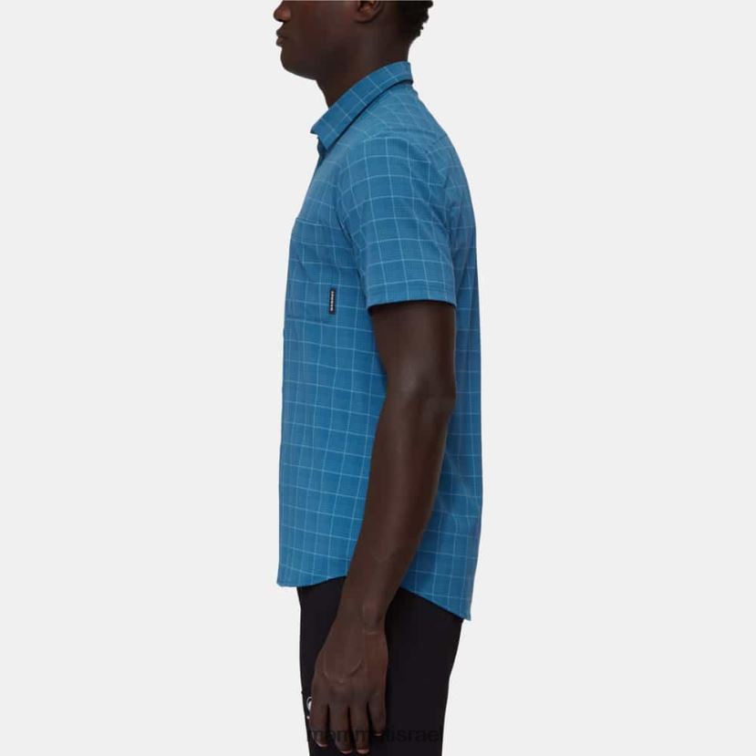 Mammut גברים חולצת trovat trail TV02201032 הַלבָּשָׁה קרח עמוק