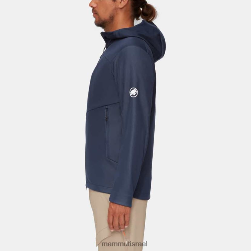 Mammut גברים ז'קט עם קפוצ'ון אולטימטיבי vii so TV022066 הַלבָּשָׁה ימי