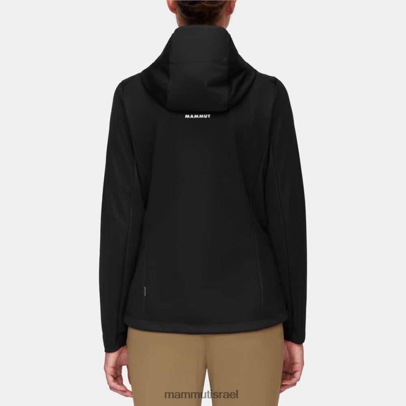 Mammut נשים ז'קט עם קפוצ'ון אולטימטיבי vii so TV0220738 הַלבָּשָׁה שָׁחוֹר