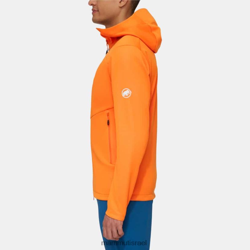 Mammut גברים ז'קט עם קפוצ'ון אולטימטיבי vii so TV0220742 הַלבָּשָׁה קלמנטינה כהה