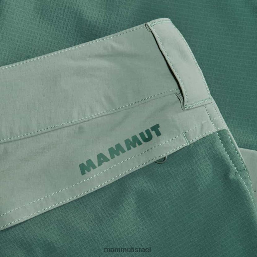 Mammut נשים מכנסי רוכסן היברידיים של zinal TV02201100 הַלבָּשָׁה ירקן כהה ירקן