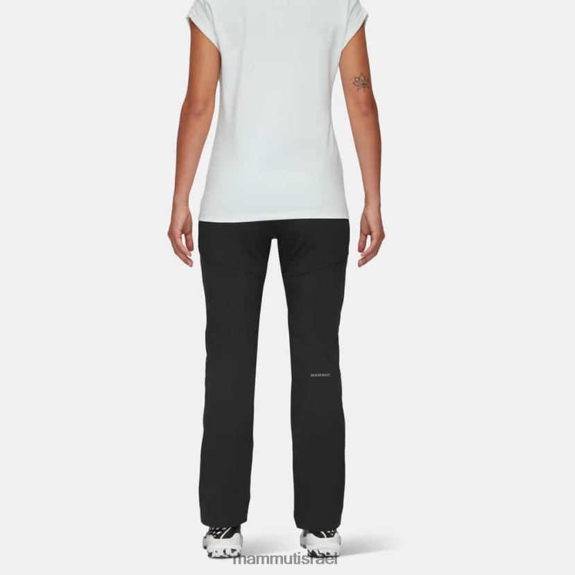 Mammut נשים מכנסיים היברידיים של zinal TV0220122 הַלבָּשָׁה שָׁחוֹר