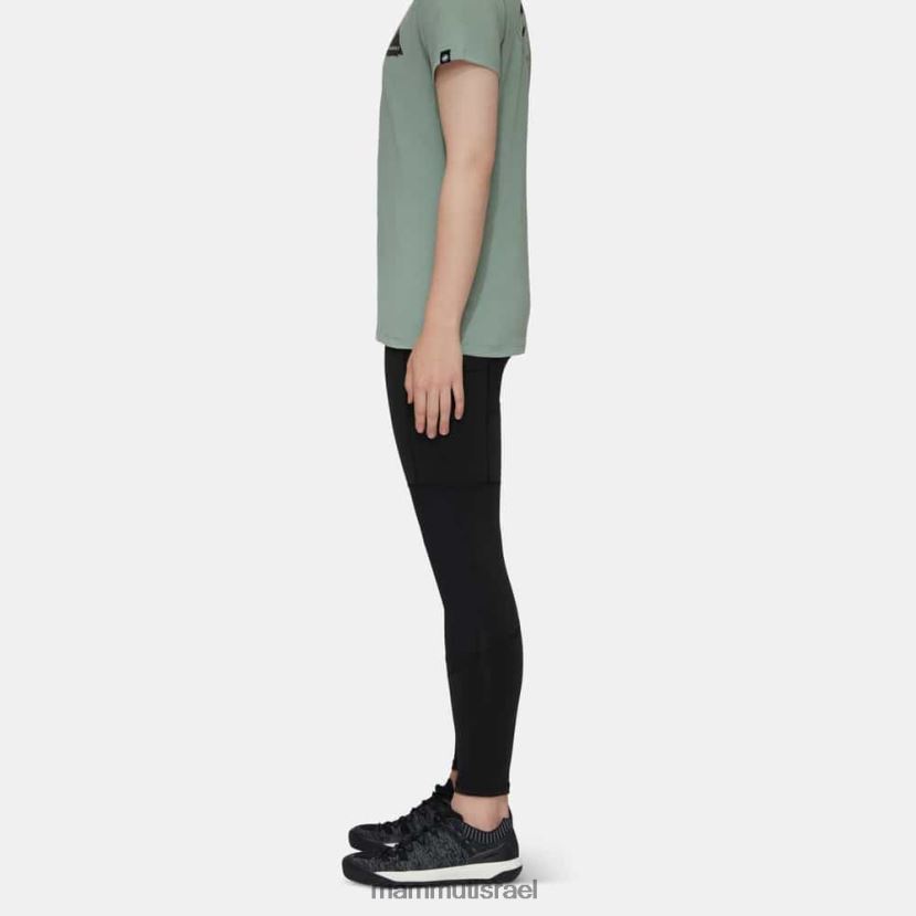 Mammut נשים טייץ היברידי של zinal TV0220781 הַלבָּשָׁה שָׁחוֹר