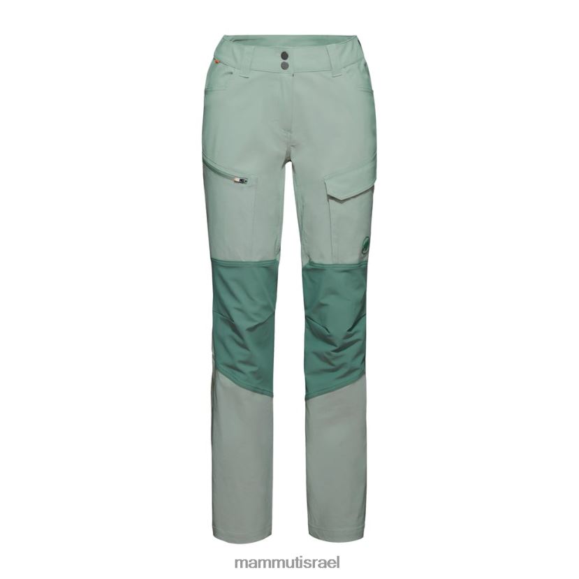 Mammut נשים מכנסיים היברידיים של zinal TV0220829 הַלבָּשָׁה ירקן כהה ירקן