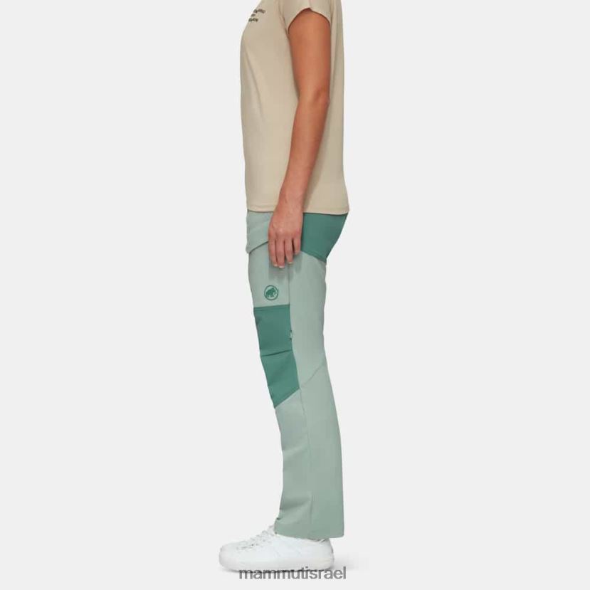 Mammut נשים מכנסיים היברידיים של zinal TV0220829 הַלבָּשָׁה ירקן כהה ירקן