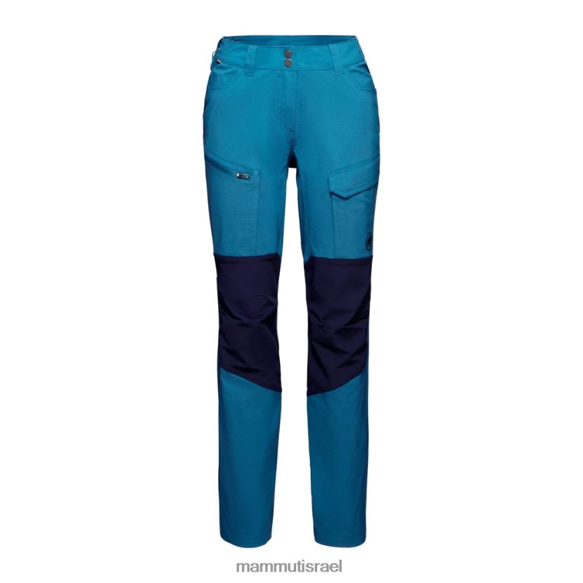 Mammut נשים מכנסיים היברידיים של zinal TV0220830 הַלבָּשָׁה ימית קרח עמוקה
