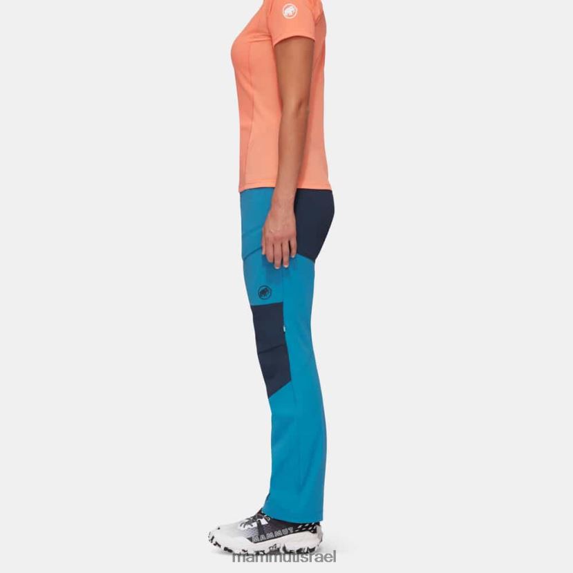 Mammut נשים מכנסיים היברידיים של zinal TV0220830 הַלבָּשָׁה ימית קרח עמוקה
