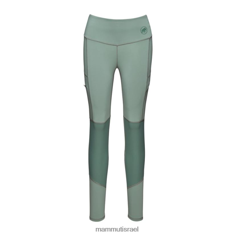 Mammut נשים טייץ היברידי של zinal TV022094 הַלבָּשָׁה ירקן כהה ירקן