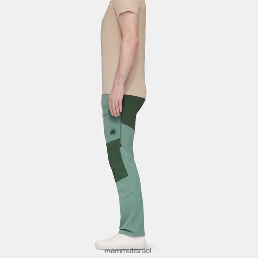 Mammut גברים מכנסיים היברידיים של zinal TV0220971 הַלבָּשָׁה עצי ירקן כהים